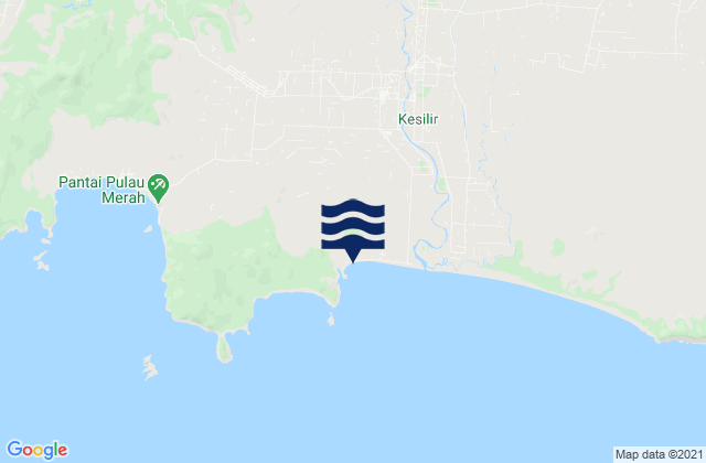 Mulyosari, Indonesiaの潮見表地図
