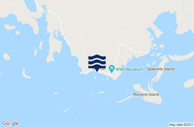 Munda, Solomon Islandsの潮見表地図