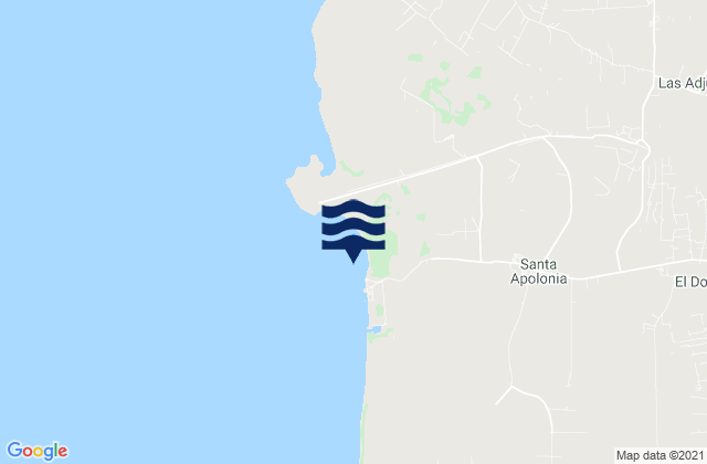 Municipio La Ceiba, Venezuelaの潮見表地図