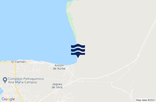 Municipio Miranda, Venezuelaの潮見表地図