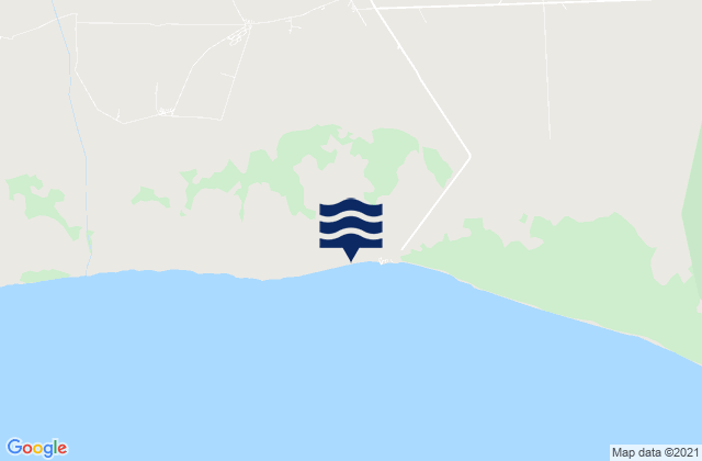 Municipio de San Nicolás, Cubaの潮見表地図