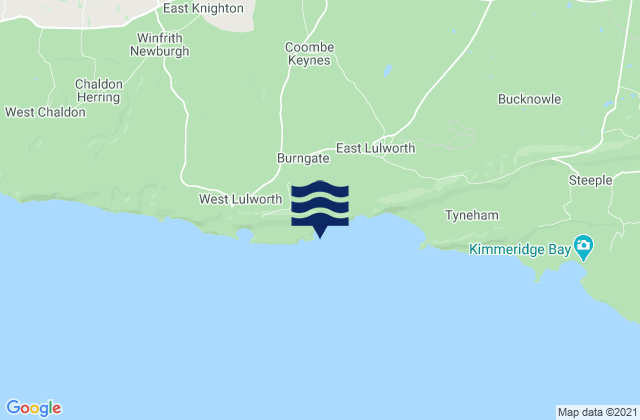Mupe Bay, United Kingdomの潮見表地図