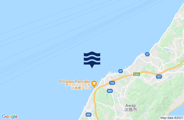 Murotu (Awazi Sima), Japanの潮見表地図