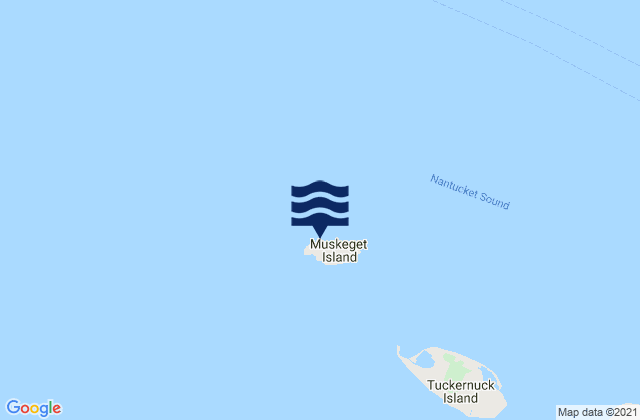Muskeget Island (North Side), United Statesの潮見表地図