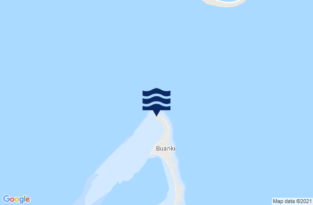 Naa, Kiribatiの潮見表地図
