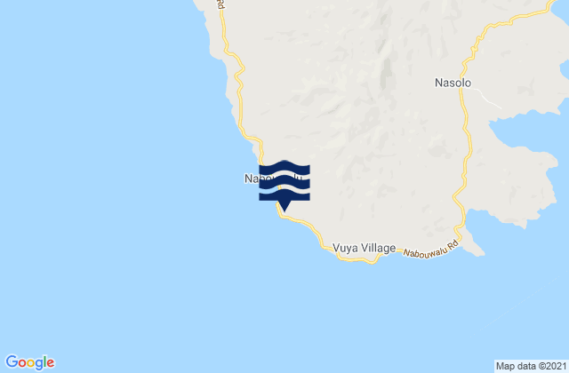 Nabouwalu, Fijiの潮見表地図