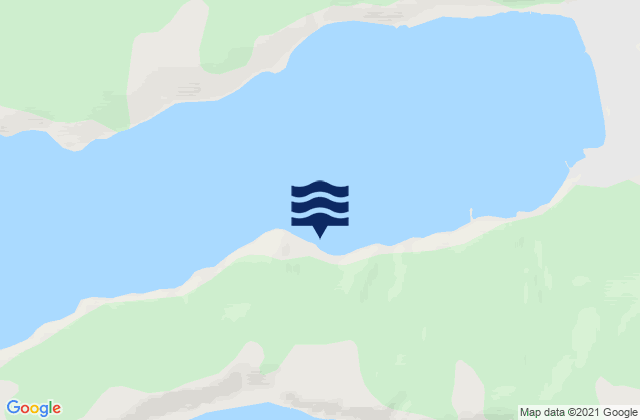Nagaeva Bay (Tauiskaya Bay), Russiaの潮見表地図