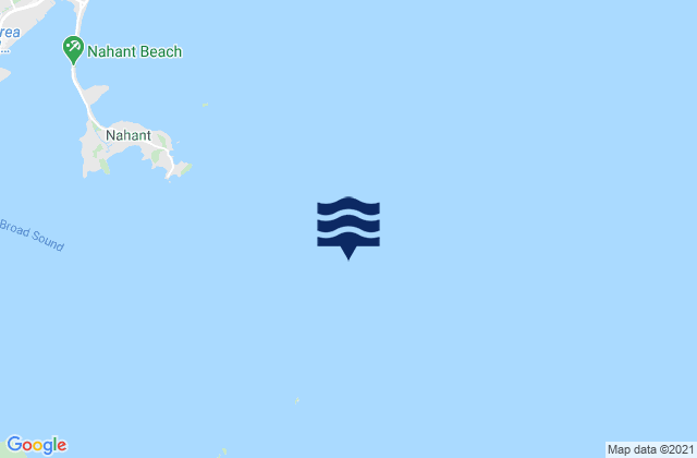 Nahant 1 n.mi. SE of East Point, United Statesの潮見表地図