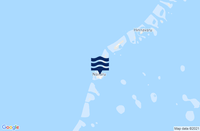 Naifaru, Maldivesの潮見表地図