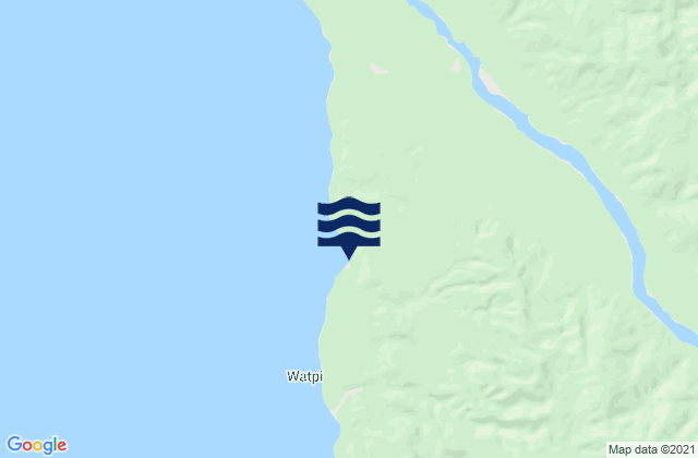 Namatanai, Papua New Guineaの潮見表地図