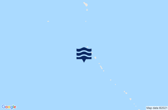 Namu Atoll, Marshall Islandsの潮見表地図