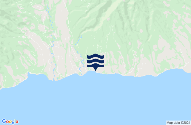 Nanga Tilir, Indonesiaの潮見表地図