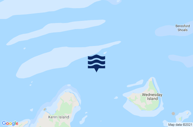 Nardana Patches, Australiaの潮見表地図