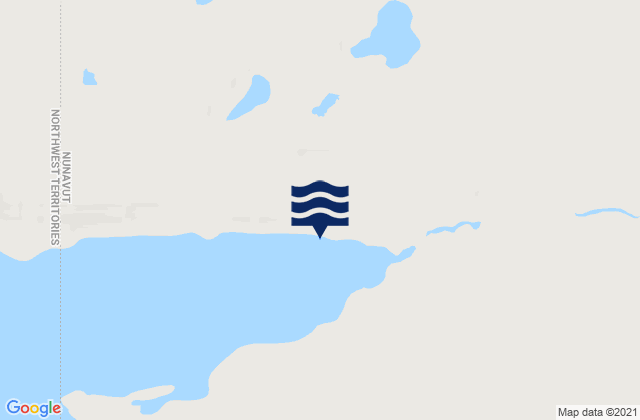 Natkusiak Peninsula, United Statesの潮見表地図