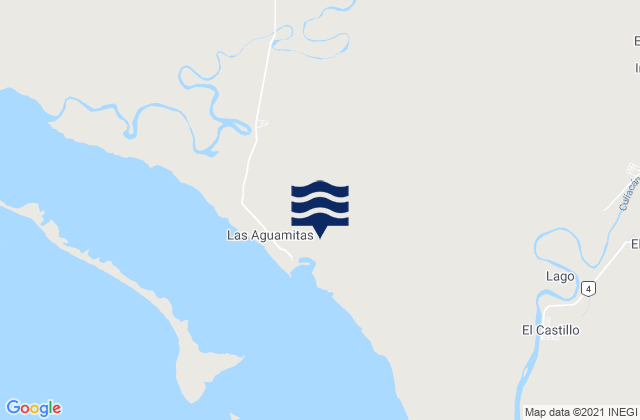 Navolato, Mexicoの潮見表地図