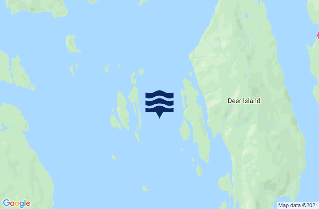 Niblack Islands, United Statesの潮見表地図