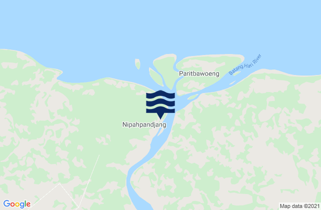 Nipah Panjang, Indonesiaの潮見表地図