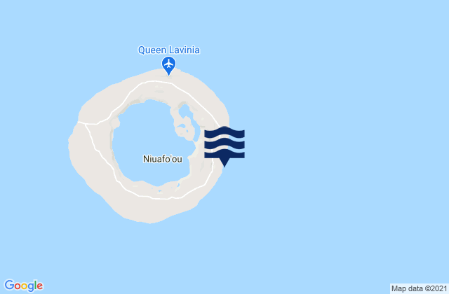 Niuafo'ou, Tongaの潮見表地図