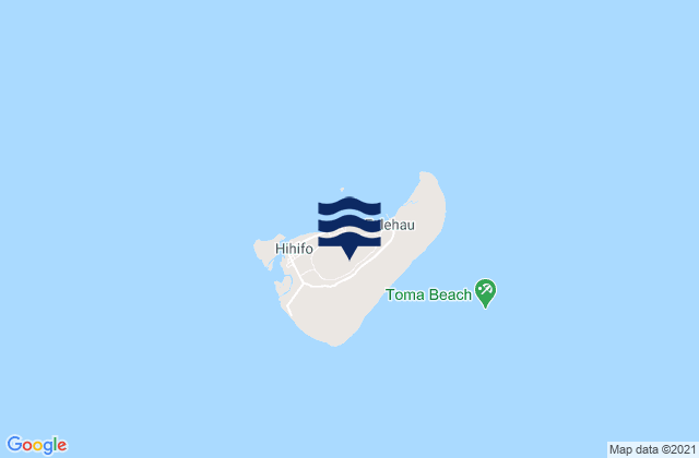 Niuatoputapu, Tongaの潮見表地図