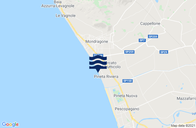 Nocelleto, Italyの潮見表地図