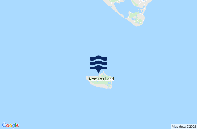 Nomans Land, United Statesの潮見表地図