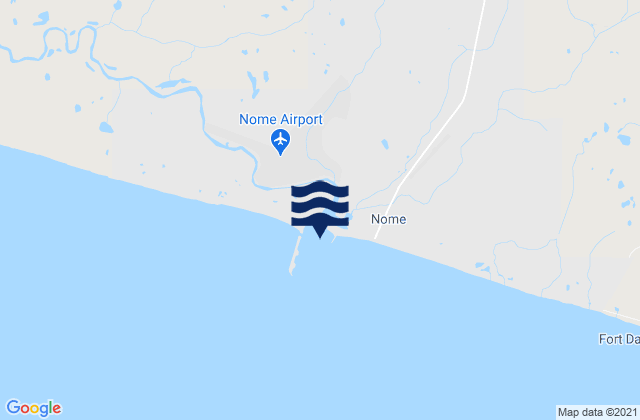 Nome (Norton Sound), United Statesの潮見表地図