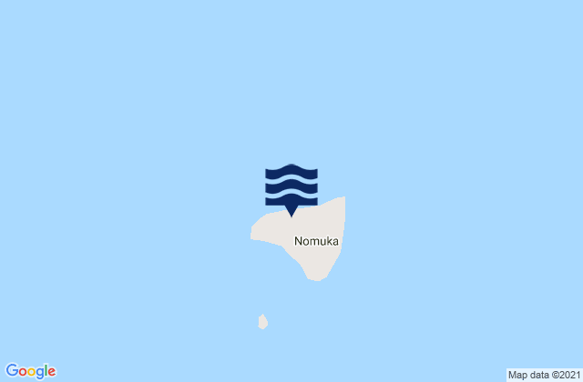 Nomuka Island, Tongaの潮見表地図