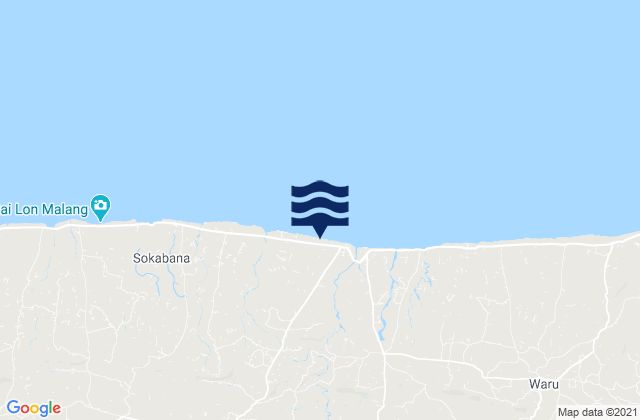 Nongkesan, Indonesiaの潮見表地図