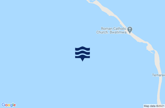 Nonouti, Kiribatiの潮見表地図