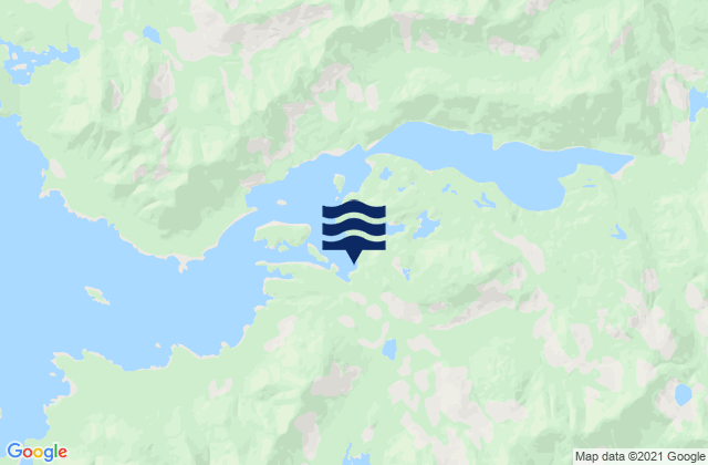 Nootka Island, Canadaの潮見表地図