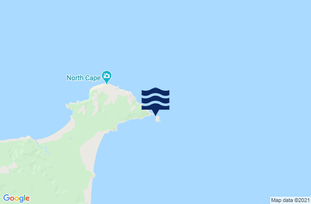 North Cape (Otou), New Zealandの潮見表地図