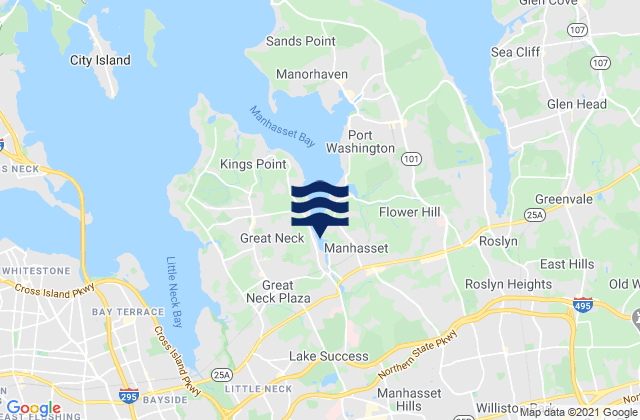 North New Hyde Park, United Statesの潮見表地図
