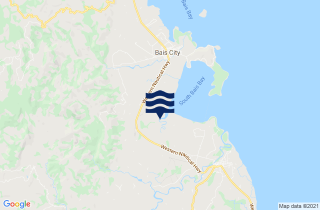 Novallas, Philippinesの潮見表地図