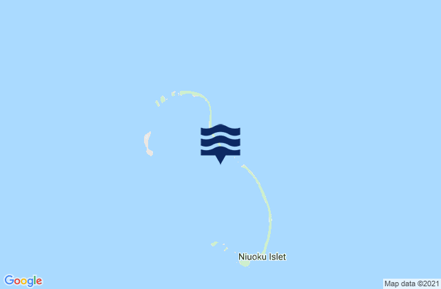 Nukulaelae, Tuvaluの潮見表地図