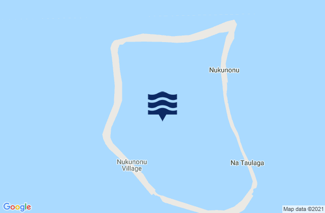 Nukunonu, Tokelauの潮見表地図