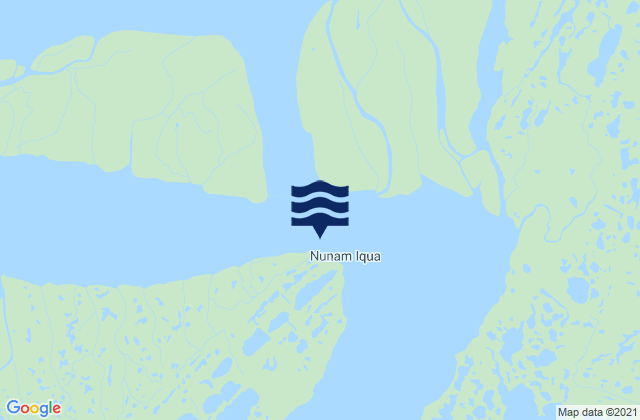 Nunam Iqua, United Statesの潮見表地図