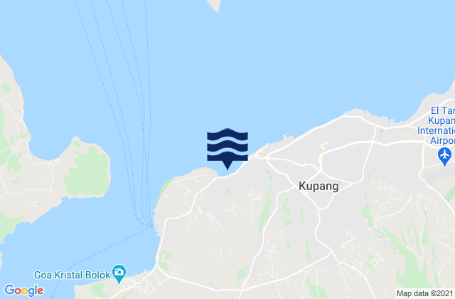Nunbaunsabu, Indonesiaの潮見表地図