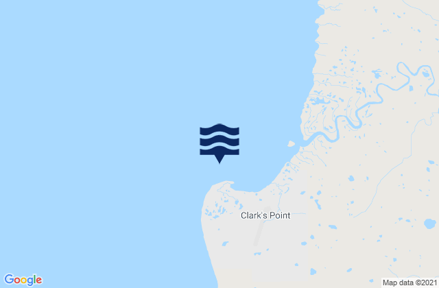 Nushagak Bay (clarks Point), United Statesの潮見表地図
