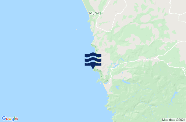 O'Neill Bay, New Zealandの潮見表地図