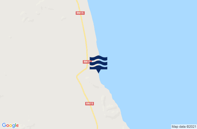 Obock, Djiboutiの潮見表地図