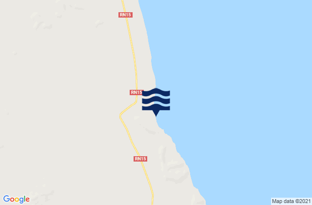 Obock, Djiboutiの潮見表地図