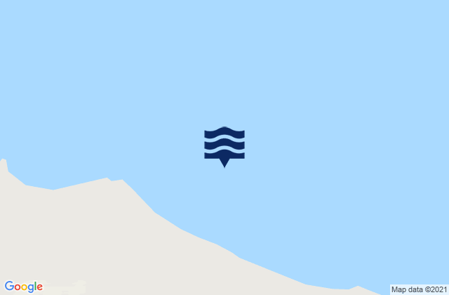 Off Northeast Cape, United Statesの潮見表地図