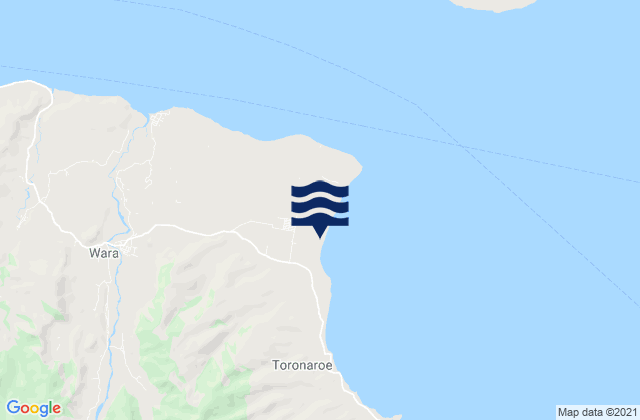 Oitui, Indonesiaの潮見表地図