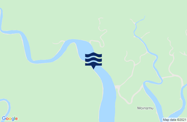Omati, Papua New Guineaの潮見表地図