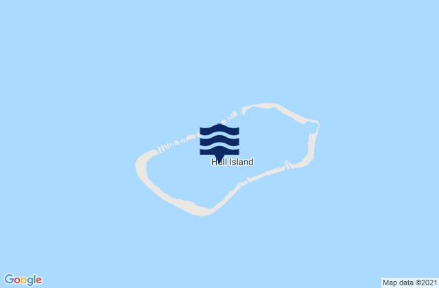 Orona, Kiribatiの潮見表地図