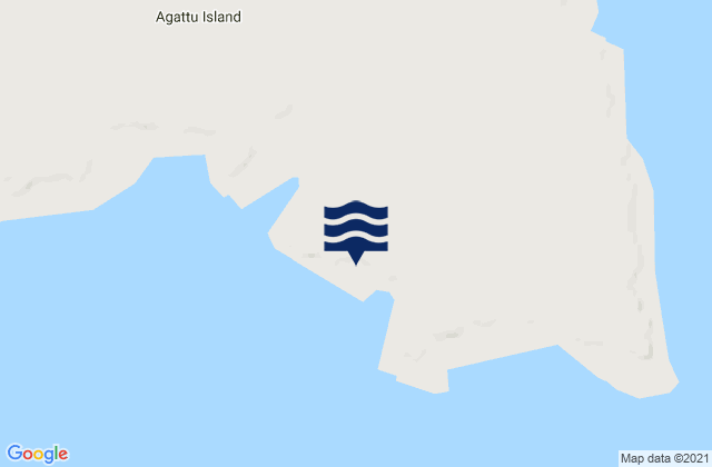 Otkriti Bay Agattu Island, Russiaの潮見表地図