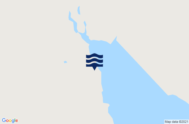 Otrick Island, United Statesの潮見表地図