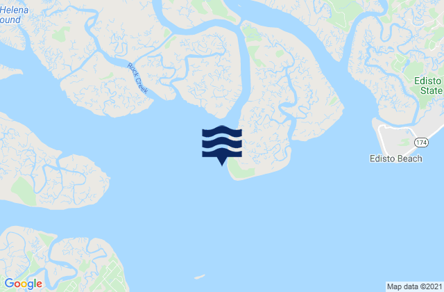 Otter Island, United Statesの潮見表地図