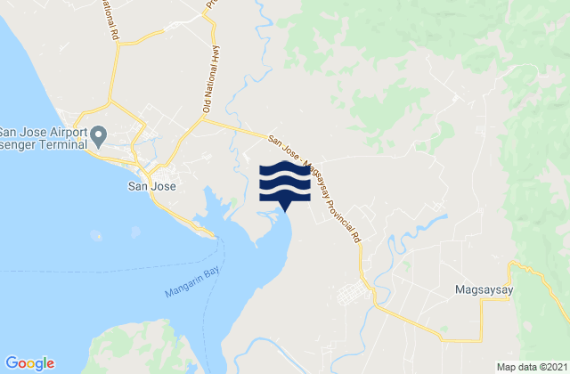 Paclolo, Philippinesの潮見表地図