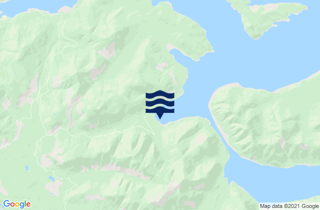 Pacofi Bay, Canadaの潮見表地図
